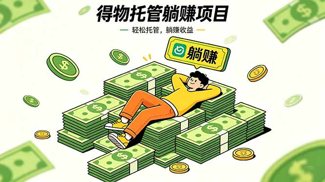 （18726期）26年6月必做！得物视频激励项目，全自动运营单号月利润3600+-低成本创业项目大全｜短视频带货+AI副业变现｜知行创业网