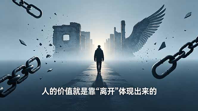 (18840期)付费文章:人的价值就是靠“离开”体现出来的,五大真实案例教你掌握人生主动权-低成本创业项目大全|短视频带货+AI副业变现|知行创业网