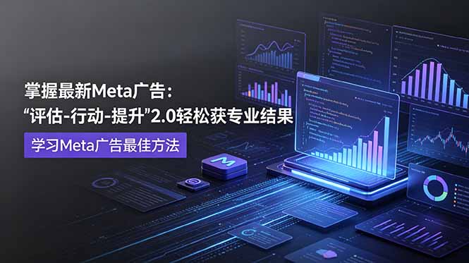 （18972期）掌握最新的Meta广告，通过“评估-行动-提升”2.0版本轻松获得专业级结果。学习目前学习Meta广告的最佳方法-低成本创业项目大全｜短视频带货+AI副业变现｜知行创业网