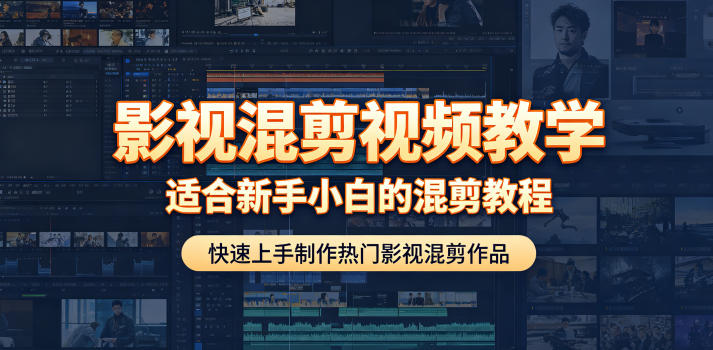 影视混剪视频教学，适合新手小白的混剪教程，快速上手制作热门影视混剪作品-低成本创业项目大全｜短视频带货+AI副业变现｜知行创业网