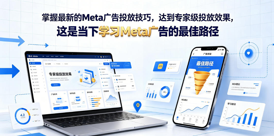 掌握最新的Meta广告投放技巧,达到专家级投放效果,这是当下学习Meta广告的最佳路径【原创双语字幕】-低成本创业项目大全|短视频带货+AI副业变现|知行创业网