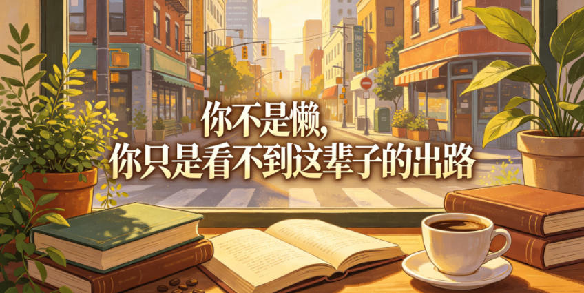 付费文章：你不是懒，你只是看不到这辈子的出路-低成本创业项目大全｜短视频带货+AI副业变现｜知行创业网