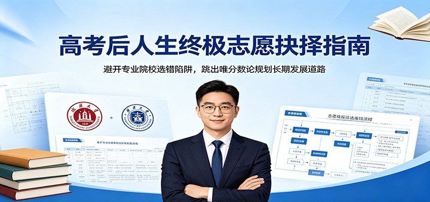 高考后人生终极志愿抉择指南：避开专业院校选错陷阱，跳出唯分数论规划长期发展道路-低成本创业项目大全｜短视频带货+AI副业变现｜知行创业网