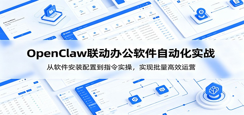 OpenClaw自动化实操课:从软件安装配置到指令实操,实现批量高效运营-低成本创业项目大全|短视频带货+AI副业变现|知行创业网