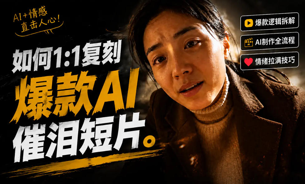 豆包+Gemini生成真人AI短剧-拆解复刻百万爆款第一人称短片，一站式讲透爆款复刻全流程-低成本创业项目大全｜短视频带货+AI副业变现｜知行创业网