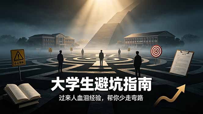 （19195期）付费文章：大学生避坑指南 ，过来人血泪经验，帮你少走弯路-低成本创业项目大全｜短视频带货+AI副业变现｜知行创业网