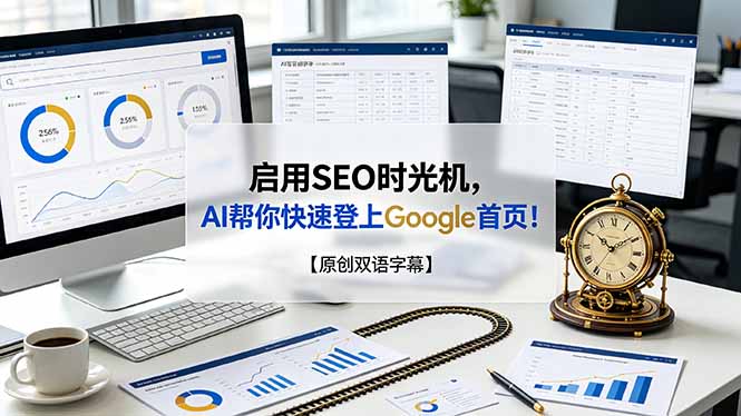(19162期)启用SEO时光机,AI帮你快速登上Google首页!【原创双语字幕】-低成本创业项目大全|短视频带货+AI副业变现|知行创业网