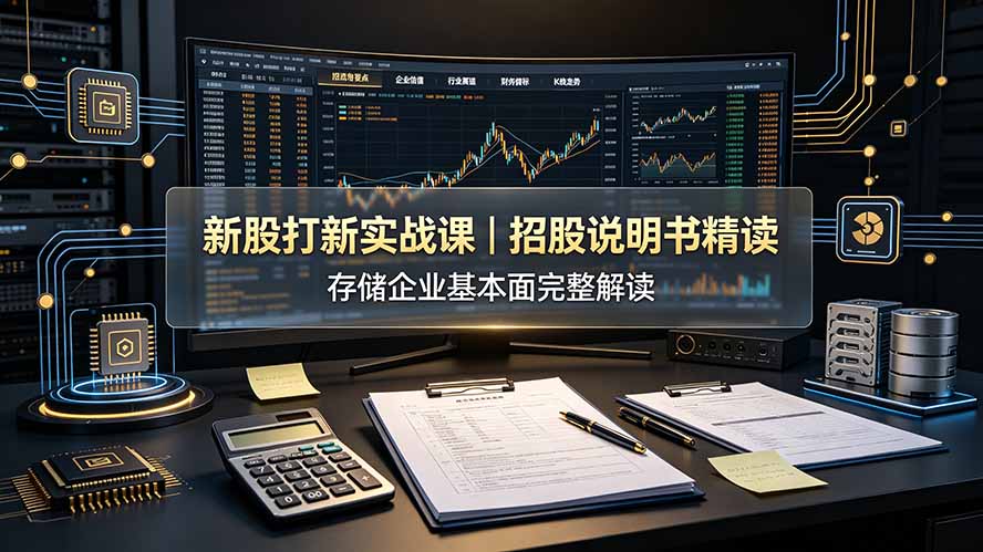 （19255期）付费文章：新股打新实战课｜招股说明书精读，存储企业基本面完整解读-低成本创业项目大全｜短视频带货+AI副业变现｜知行创业网