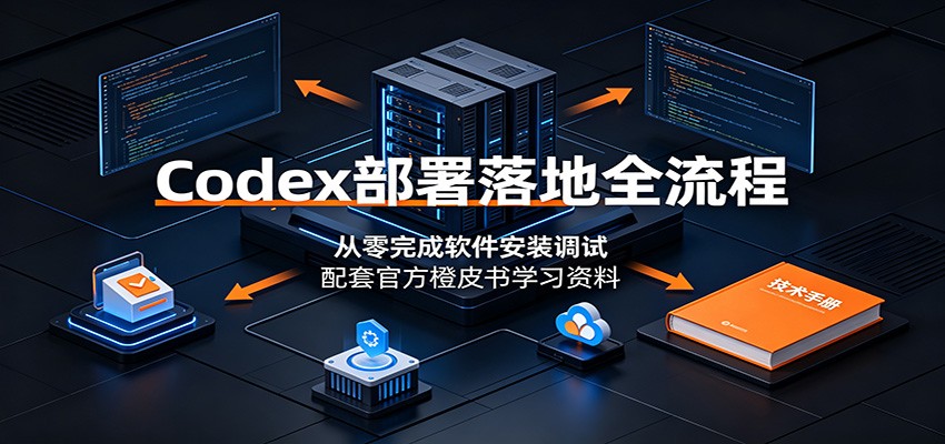 Codex部署落地全流程：从零完成软件安装调试，配套官方橙皮书学习资料-低成本创业项目大全｜短视频带货+AI副业变现｜知行创业网