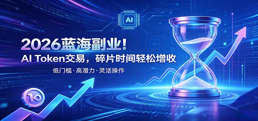 AI Token算力赛道！普通人可入局的数字副业，零门槛快速起步-低成本创业项目大全｜短视频带货+AI副业变现｜知行创业网