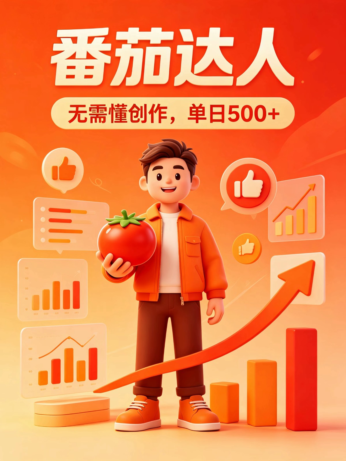 番茄小说达人全自动变现，普通人轻松日入500+-低成本创业项目大全｜短视频带货+AI副业变现｜知行创业网