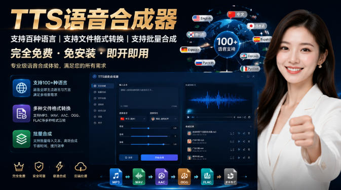 最新TTS配音，支持批量，支持文件格式转换，功能超多-低成本创业项目大全｜短视频带货+AI副业变现｜知行创业网