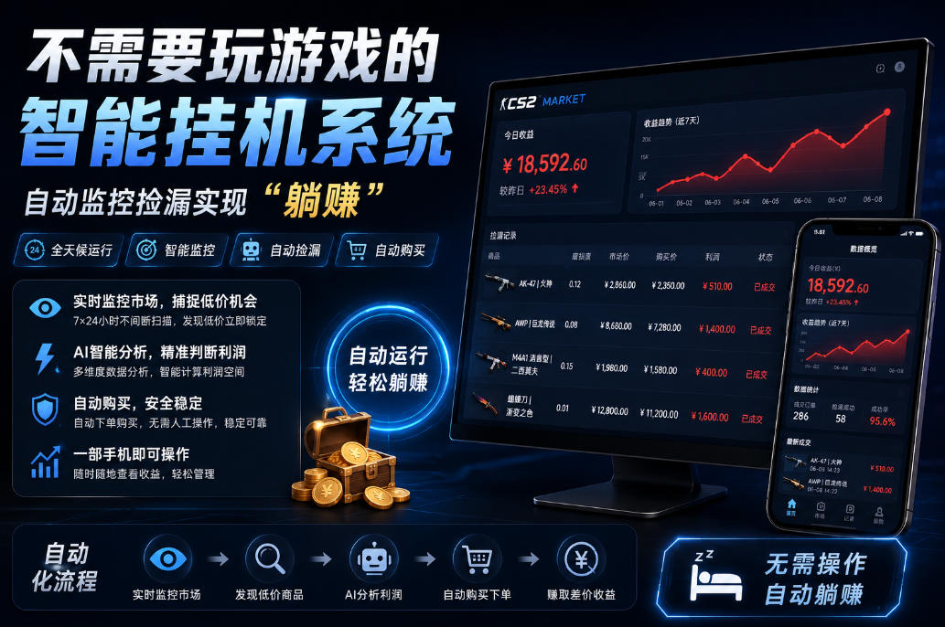 不用玩游戏的游戏搬砖项目,无需自己挂G,无需购买任何额外设备,所有数据支持任何形式验证【揭秘】-低成本创业项目大全|短视频带货+AI副业变现|知行创业网